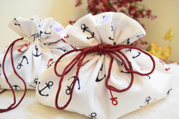 Anchor Drawstring Goodie Bag