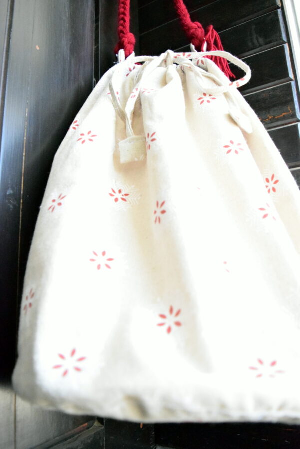 Red Floral Hobo Bag