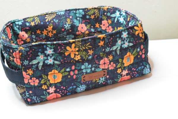 Quilted Rectangle Basket - Image 3