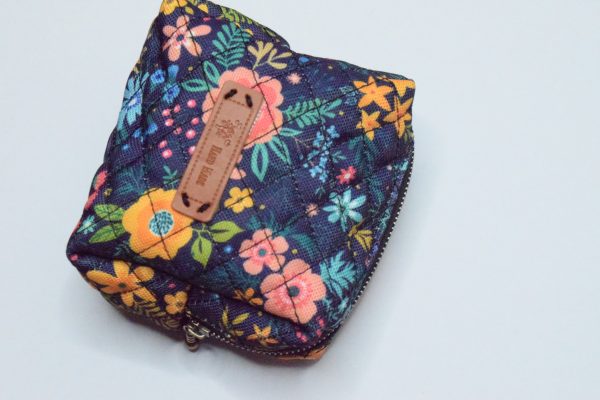Quilted Mini Box Pouch - Image 2