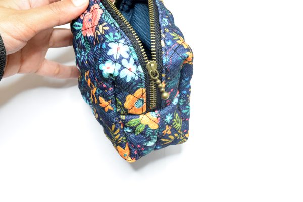 Quilted Mini Box Pouch - Image 5